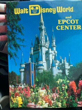 Vintage 1987 Walt Disney World and Epcot Center Book